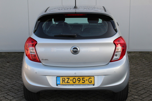 Opel KARL 1.0-75pk ecoFLEX Edition. Erg nette hoogzitter ! Slechts 59.000km ! Airco, parkeersensoren achter, cruise control, Bluetooth telefoonvoorbereidng, metallic lak etc.