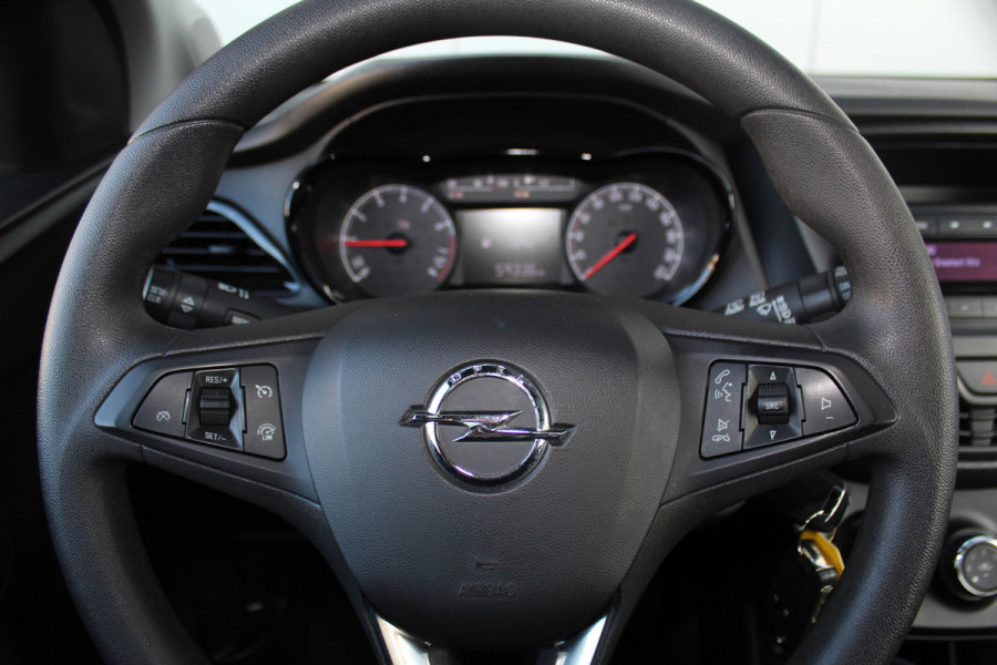 Opel KARL 1.0-75pk ecoFLEX Edition. Erg nette hoogzitter ! Slechts 59.000km ! Airco, parkeersensoren achter, cruise control, Bluetooth telefoonvoorbereidng, metallic lak etc.