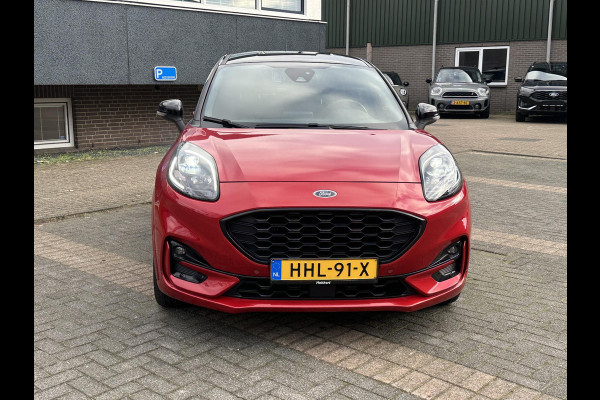 Ford Puma 1.0 EcoBoost Hybrid ST-Line Vignale | STOEL/STUUR VERWARMING | APPLECARPLAY/ANDROID AUTO | ELEK. ACHTERKLEP | DODEHOEK | KEYLESS | WINTER PACK | VOORUITVERWARMING| CAMERA| DEALER ONDERHOUDEN