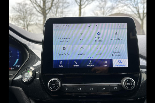 Ford Puma 1.0 EcoBoost Hybrid ST-Line Vignale | STOEL/STUUR VERWARMING | APPLECARPLAY/ANDROID AUTO | ELEK. ACHTERKLEP | DODEHOEK | KEYLESS | WINTER PACK | VOORUITVERWARMING| CAMERA| DEALER ONDERHOUDEN