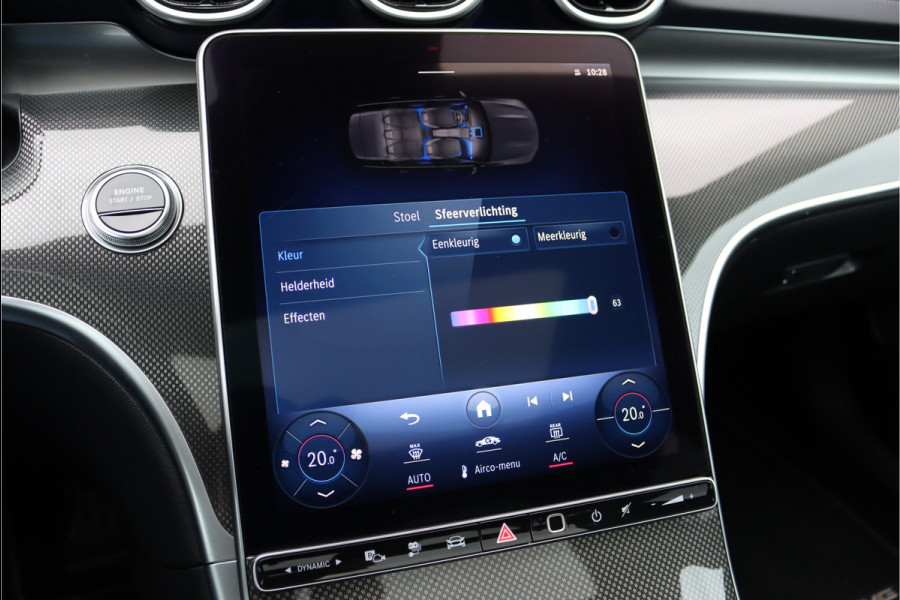 Mercedes-Benz C-Klasse Estate 300 e AMG Line | Panoramadak | Memory | Trekhaak | Premium Sfeerverlichting | Camera | Nightpakket | Dodehoekassistent |