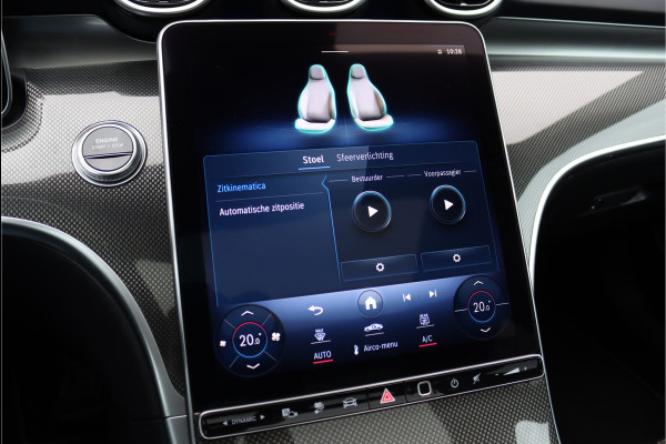 Mercedes-Benz C-Klasse Estate 300 e AMG Line | Panoramadak | Memory | Trekhaak | Premium Sfeerverlichting | Camera | Nightpakket | Dodehoekassistent |