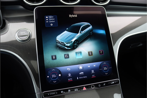 Mercedes-Benz C-Klasse Estate 300 e AMG Line | Panoramadak | Memory | Trekhaak | Premium Sfeerverlichting | Camera | Nightpakket | Dodehoekassistent |