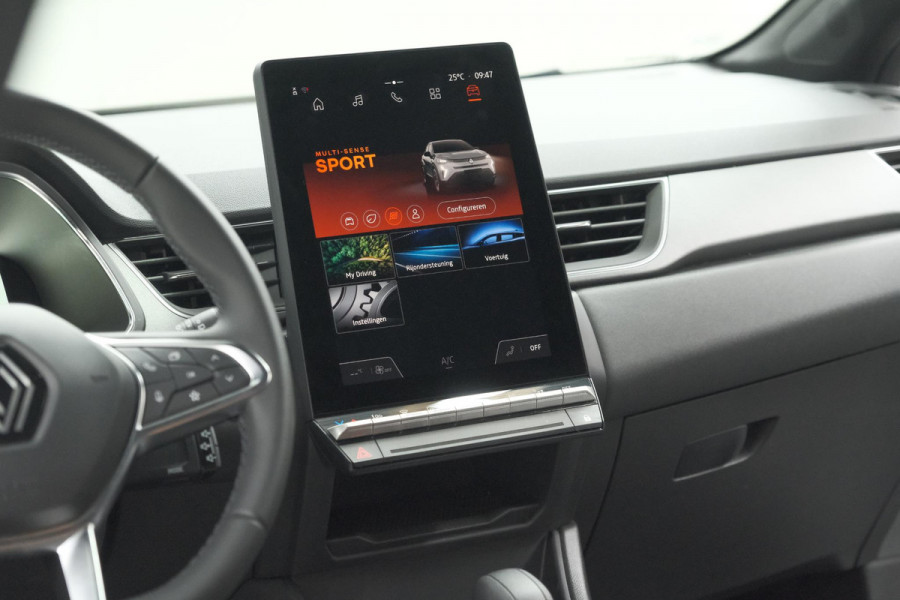 Renault Captur Mild Hybrid 160 EDC Techno | Camera | Navigatie | Apple Carplay | Pack Full Screen