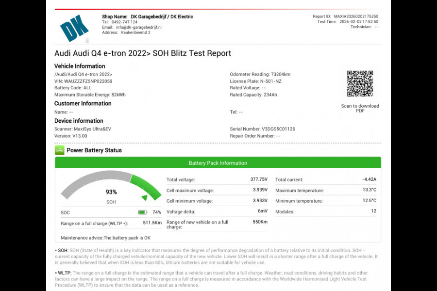 Audi Q4 e-tron 40 Launch edition Advanced Plus 77 kWh|93% SOH|ACC|CAMERA|CARPLAY/ANDROID|STOELVERW|NAVI|IN. BTW|ORG.NL|1e EIG|NAP|