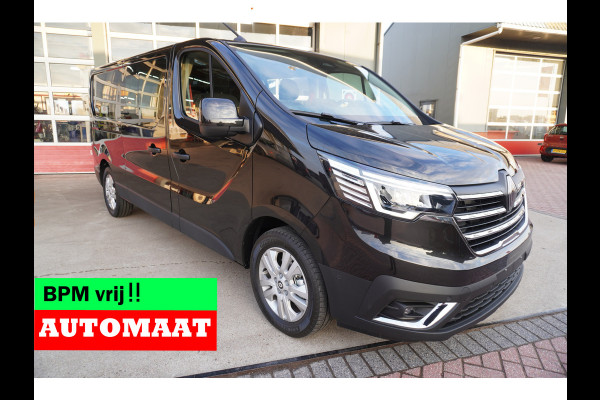 Renault Trafic 2.0 Bleu dCi EDC 170PK L2H1 Extra DubbelCabine Automaat Schuifdeur L/R Nr. V900 |  Climate | Navi | Camera |