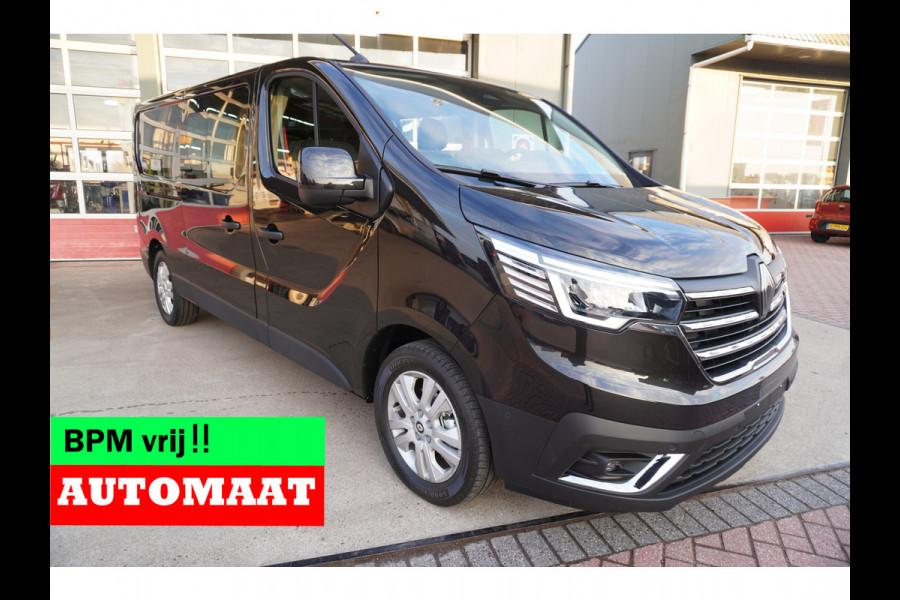 Renault Trafic 2.0 Bleu dCi EDC 170PK L2H1 Extra DubbelCabine Automaat Schuifdeur L/R Nr. V901 |  Climate | Navi | Camera |