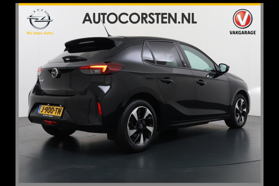 Opel CORSA-E GS Line 50kWh Navi Ecc Stoel+Stuurverwarming Apple Carplay Android Auto Cruise Control Pdc SOH 89% Led Lane Assist Privacy Glas Regen-Lichtsensor Led Keyless Verkeersbord detectie Rijstrooksensor Dealeronderhouden