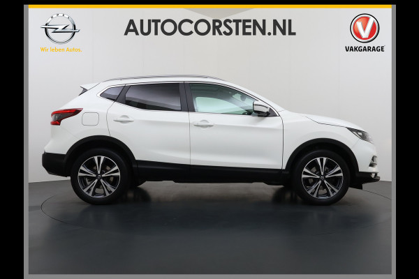 Nissan QASHQAI 1.3T 141PK Panoramadak Trekhaak 360°Camera Apple Carplay Android Auto Navio Ecc DIG-T N-Connecta Cruise control Dab Lmv 18" Bluetooth Led Verkeersbord detectie Regensensor Rijstrooksensor Keyless 1.300KG Trekgewicht Euro 6