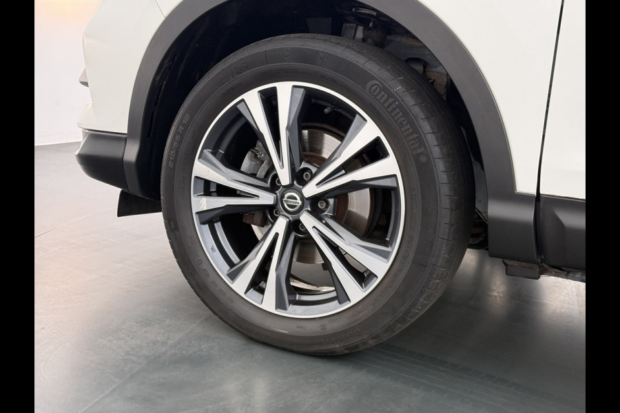 Nissan QASHQAI 1.3T 141PK Panoramadak Trekhaak 360°Camera Apple Carplay Android Auto Navio Ecc DIG-T N-Connecta Cruise control Dab Lmv 18" Bluetooth Led Verkeersbord detectie Regensensor Rijstrooksensor Keyless 1.300KG Trekgewicht Euro 6