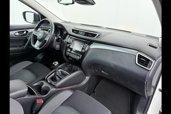 Nissan QASHQAI 1.3T 141PK Panoramadak Trekhaak 360°Camera Apple Carplay Android Auto Navio Ecc DIG-T N-Connecta Cruise control Dab Lmv 18" Bluetooth Led Verkeersbord detectie Regensensor Rijstrooksensor Keyless 1.300KG Trekgewicht Euro 6