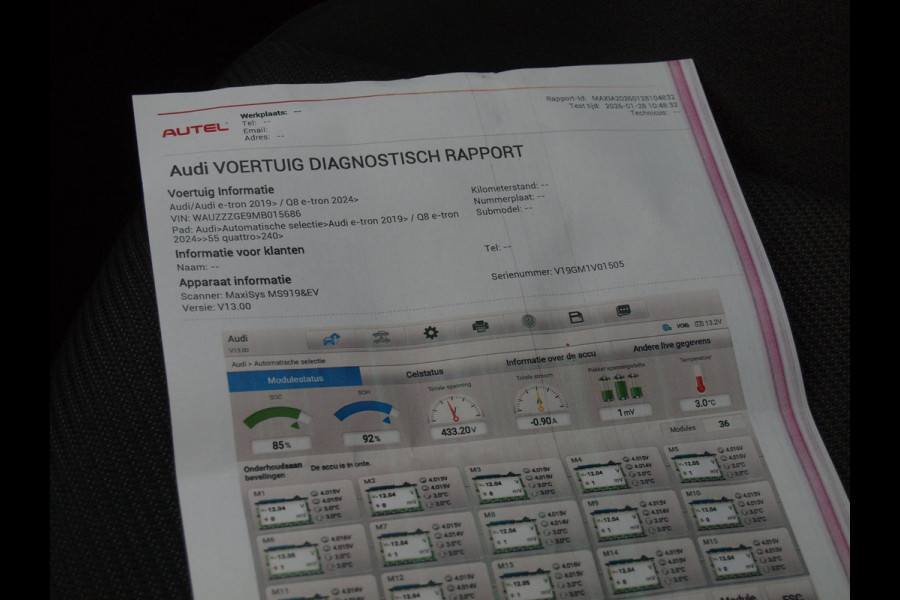 Audi e-tron 55 quattro edition 95 kWh | SOH 92% | Cruise Control | Parkeersensoren | DAB | Virtual Cockpit |
