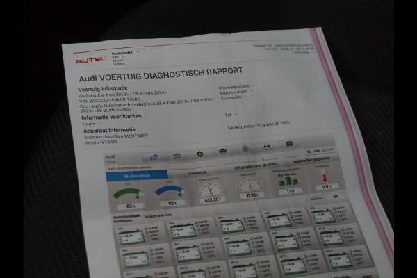 Audi e-tron 55 quattro edition 95 kWh | SOH 92% | Cruise Control | Parkeersensoren | DAB | Virtual Cockpit |