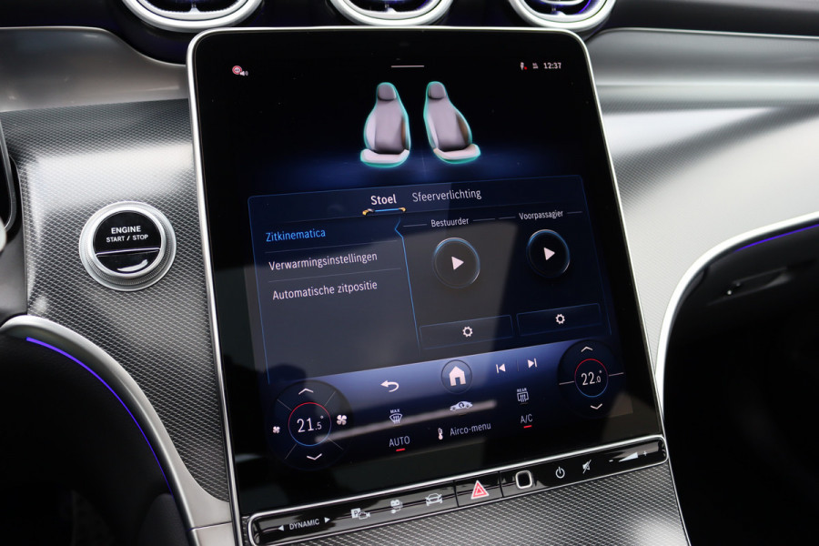 Mercedes-Benz GLC 300e 4MATIC AMG Line | Distronic | Panoramadak | Trekhaak | Memory | Burmester | Verwarmd Stuurwiel | Digital Light | Surround Camera | Keyless Go | Dodehoekassistent |