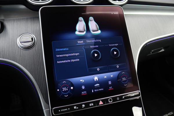 Mercedes-Benz C-Klasse Estate 300 e AMG Line | Distronic+ | Panoramadak | Memory | Stoelverwarming/-ventilatie | Verwarmd Stuurwiel | HUD | Leder | Digital Light | Surround Camera |