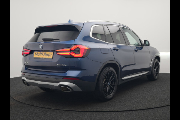 BMW X3 xDrive30e Business Edition Plus Plug In Hybrid 293pk FACELIFT Dealer O.H. PHEV | Trekhaak Af Fabriek | Panodak | 360 Camera | Lederen Sportstoelen Memory & Verwarmd | Sfeerverlichting | Apple Carplay | Keyless | Virtual | Navigatie | DAB | Cruise Control |