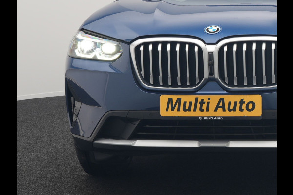 BMW X3 xDrive30e Business Edition Plus Plug In Hybrid 293pk FACELIFT Dealer O.H. PHEV | Trekhaak Af Fabriek | Panodak | 360 Camera | Lederen Sportstoelen Memory & Verwarmd | Sfeerverlichting | Apple Carplay | Keyless | Virtual | Navigatie | DAB | Cruise Control |