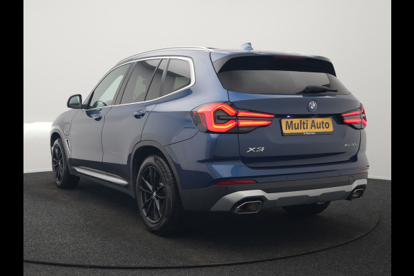 BMW X3 xDrive30e Business Edition Plus Plug In Hybrid 293pk FACELIFT Dealer O.H. PHEV | Trekhaak Af Fabriek | Panodak | 360 Camera | Lederen Sportstoelen Memory & Verwarmd | Sfeerverlichting | Apple Carplay | Keyless | Virtual | Navigatie | DAB | Cruise Control |