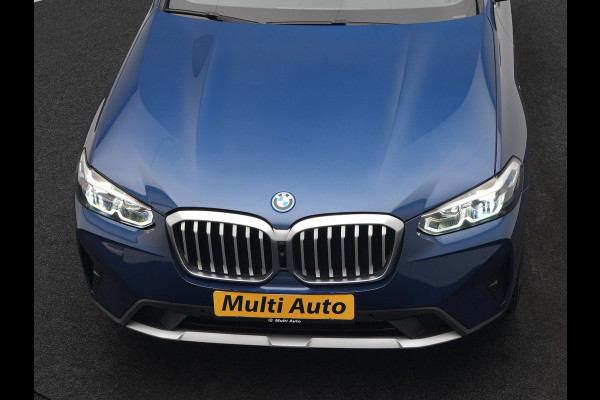 BMW X3 xDrive30e Business Edition Plus Plug In Hybrid 293pk FACELIFT Dealer O.H. PHEV | Trekhaak Af Fabriek | Panodak | 360 Camera | Lederen Sportstoelen Memory & Verwarmd | Sfeerverlichting | Apple Carplay | Keyless | Virtual | Navigatie | DAB | Cruise Control |