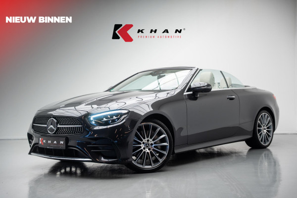 Mercedes-Benz E-Klasse Cabrio 400 d 4MATIC AMG Line |Burmester|Memory|Stuurverwarming|Stoelverkoeling|Nekverwarming|