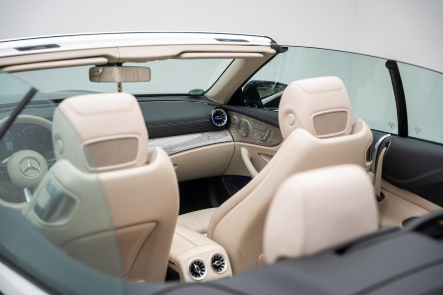 Mercedes-Benz E-Klasse Cabrio 400 d 4MATIC AMG Line |Burmester|Memory|Stuurverwarming|Stoelverkoeling|Nekverwarming|