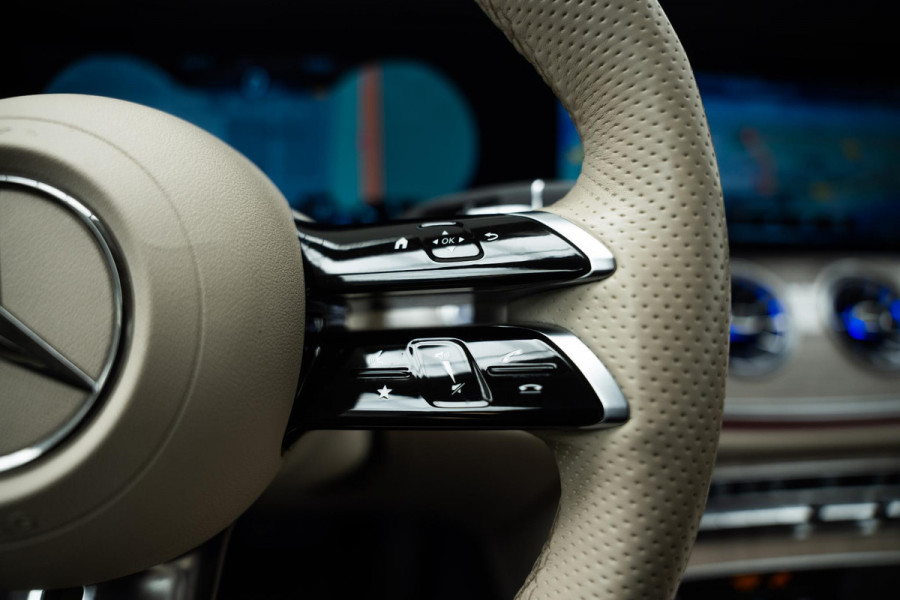 Mercedes-Benz E-Klasse Cabrio 400 d 4MATIC AMG Line |Burmester|Memory|Stuurverwarming|Stoelverkoeling|Nekverwarming|