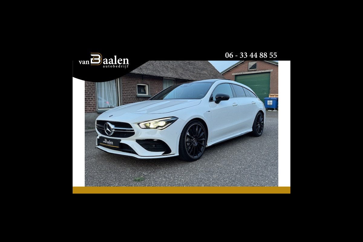 Mercedes-Benz CLA-Klasse Shooting Brake AMG 35 4MATIC Premium Plus PANO NIGHT LEER SFEER LED 51000KM!!!