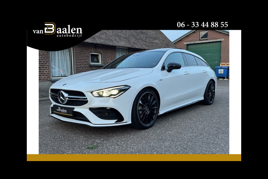 Mercedes-Benz CLA-Klasse Shooting Brake AMG 35 4MATIC Premium Plus PANO NIGHT LEER SFEER LED 51000KM!!!