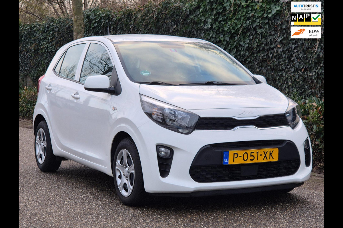 Kia Picanto Automaat Navigatie Garantie tot 2029/ 150dkm! Wit NAP NL Rijklaar BTW Auto 1.0 DPi ComfortLine