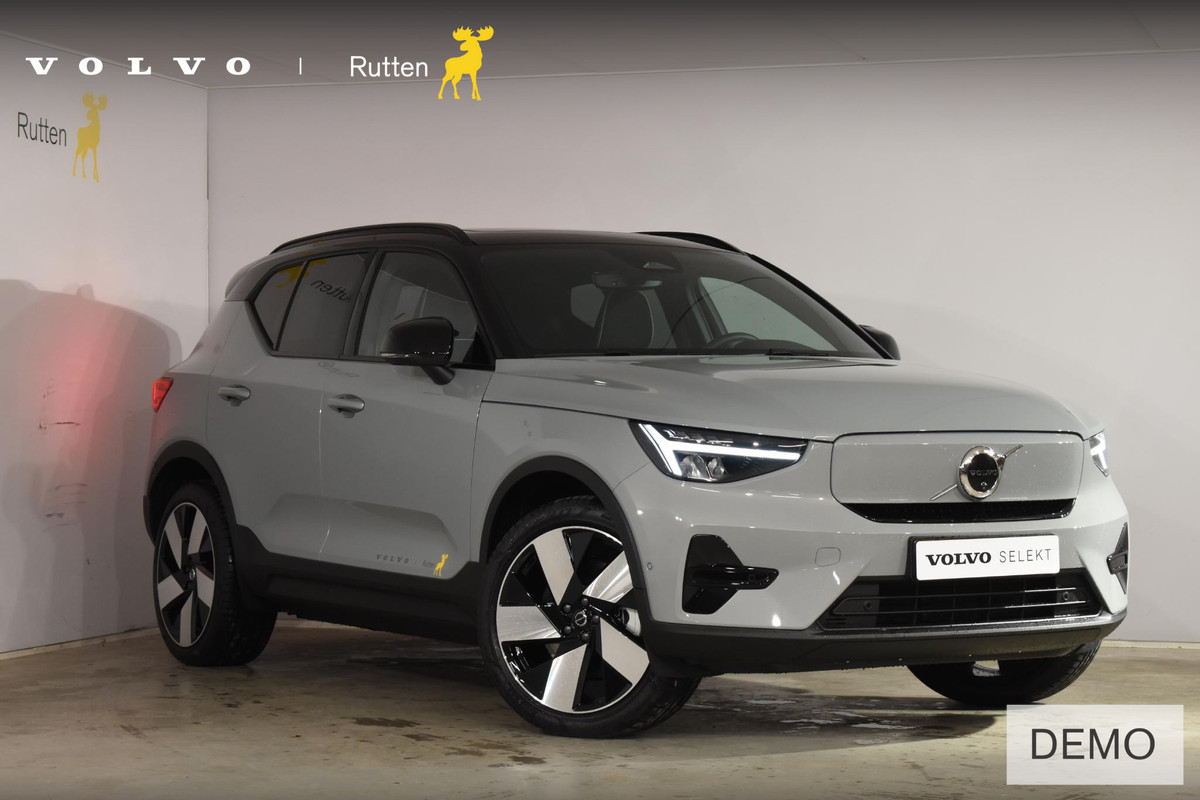 Volvo EX40 Single Motor Extended Range Plus 82 kWh / Lounge Pakket / Extra getint glas / 360 Camera / 20'' velgen / Panoramadak / Zwart dak / Harman Kardon / Microtech/Nubuck