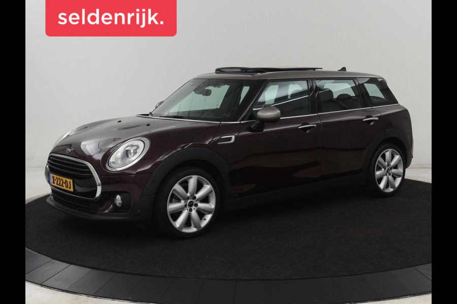 MINI Clubman 1.5 Cooper Chili | Panoramadak | Leder | Stoelverwarming | Carplay | Keyless | Navigatie | Climate control | Cruise control | Full LED