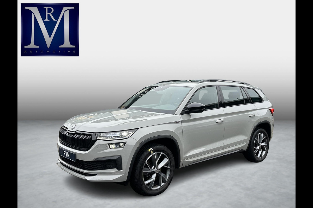 Škoda Kodiaq 1.5 TSI Sportline Business AUTOMAAT | PANORAMADAK | ADAPTIEVE CRUISECONTROL | CAMERA | ELEKTRISCHE STOEL/KOFFERRUIK | STANDKACHEL | STOELVERWARMING VOOR + ACHTER | SKODA DEALER ONDERHOUDEN | RIJKLAAR GELEVERD