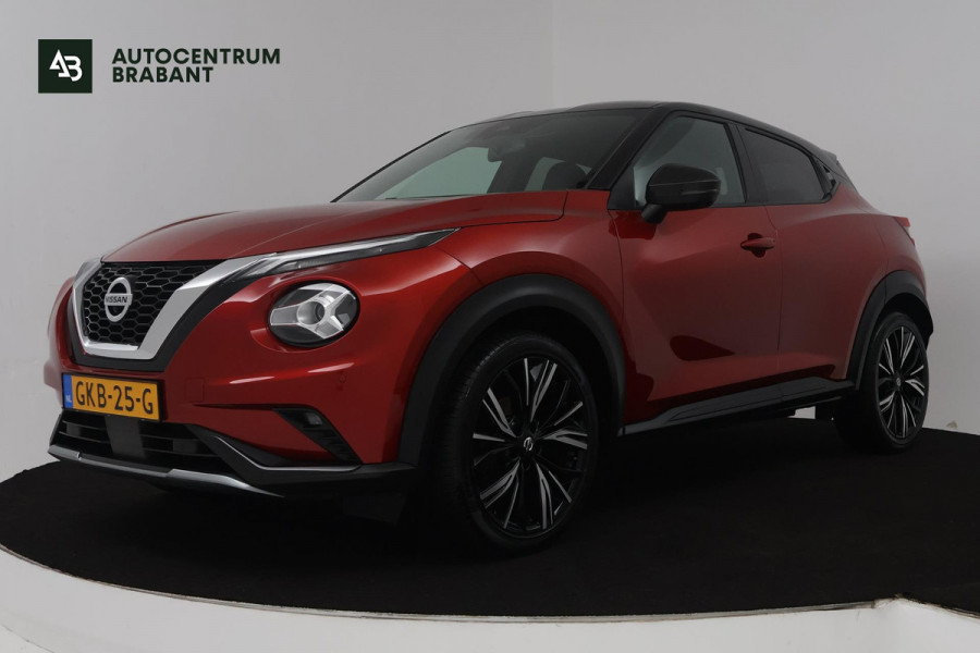 Nissan Juke 1.0 DIG-T Premiere Edition (STOELVERWARMING, ACHTERUITRIJCAMERA, NAVIGATIE, ADAPTIEVE CRUISE, PARKEERSENSOREN)