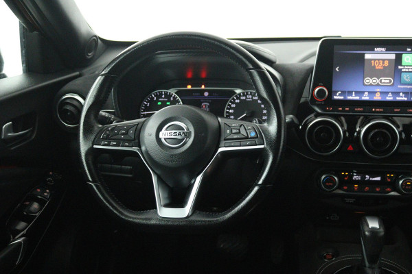 Nissan Juke 1.0 DIG-T Premiere Edition (STOELVERWARMING, ACHTERUITRIJCAMERA, NAVIGATIE, ADAPTIEVE CRUISE, PARKEERSENSOREN)