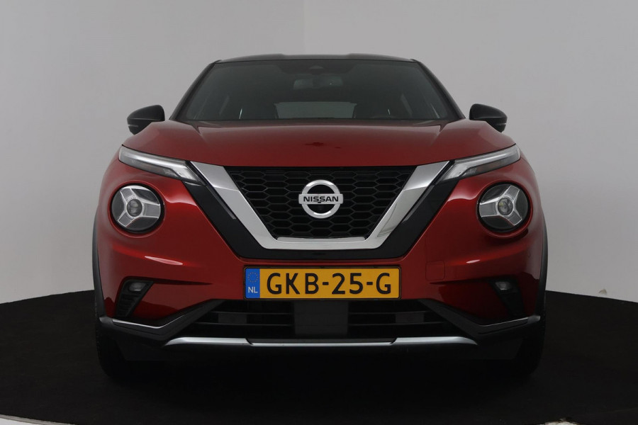 Nissan Juke 1.0 DIG-T Premiere Edition (STOELVERWARMING, ACHTERUITRIJCAMERA, NAVIGATIE, ADAPTIEVE CRUISE, PARKEERSENSOREN)