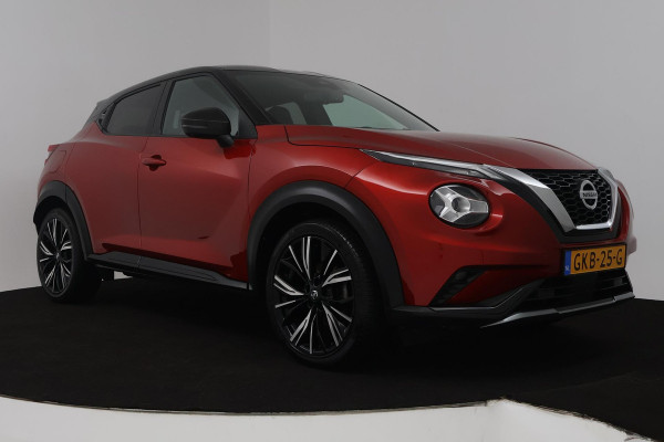 Nissan Juke 1.0 DIG-T Premiere Edition (STOELVERWARMING, ACHTERUITRIJCAMERA, NAVIGATIE, ADAPTIEVE CRUISE, PARKEERSENSOREN)