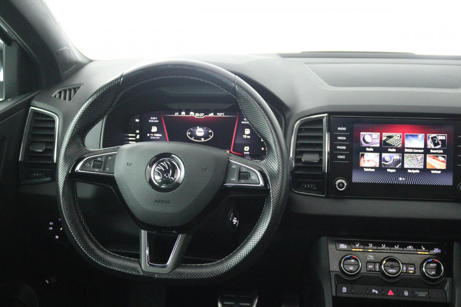 Škoda Karoq 1.5 TSI ACT Sportline Business (PANORAMADAK, STOELVERWARMING, CAMERA, DIGITALE COCKPIT, CANTON AUDIO, CARPLAY)