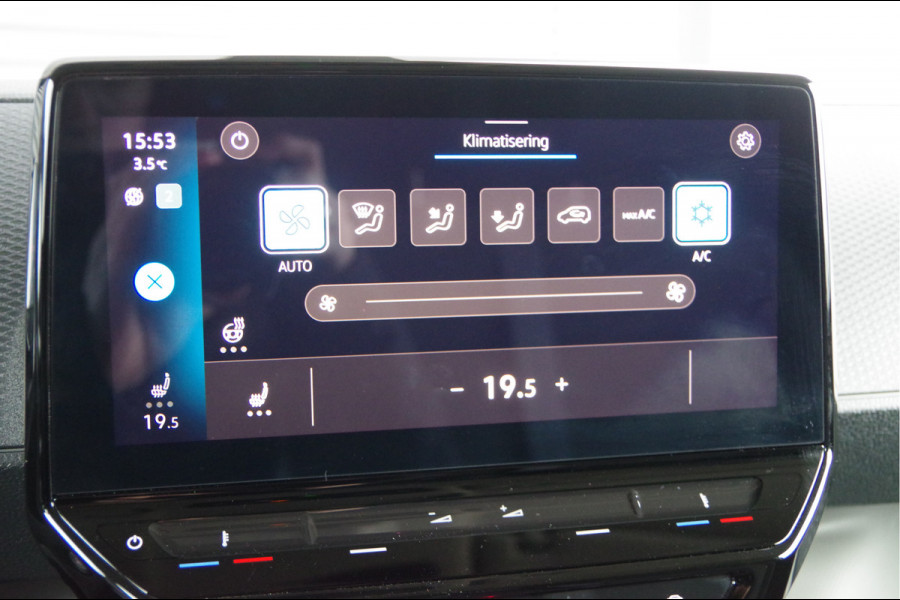 Volkswagen ID. Buzz Cargo 77 kWh 204PK, 3-ZITS, LED, ADAPT. CRUISE, CAMERA, STOELVERWARMING, STUURVERWARMING, CARPLAY, ELEKTR. ACHTERKLEP, PARKEERSE