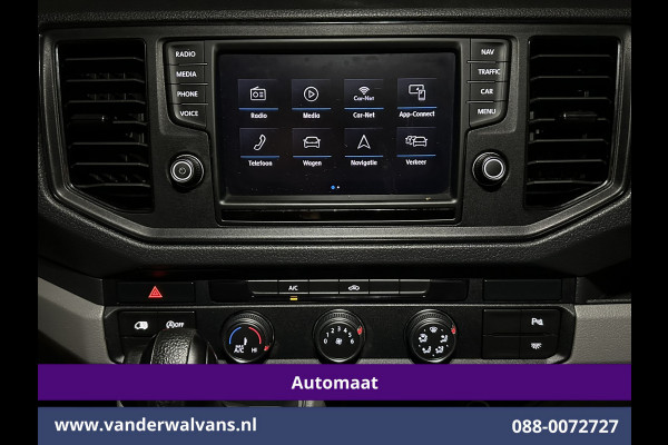 Volkswagen Crafter 2.0 TDI 140pk Automaat L3H3 L2H2 Euro6 Airco | Navigatie | Camera | Apple Carplay | Chauffeursstoel Android Auto, Leder, Parkeersensoren, Bijrijdersbank
