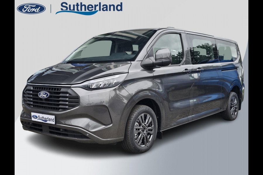 Ford Transit Custom 340 2.5 PHEV L2H1 Limited 233pk | Kombi |  Incl. BTW/BPM | Dubbele zijschuifdeur | Privacy Glass | Inklapbare trekhaak | 17 inch lichtmetalen velgen | Driver Assistance Pack Premium | Verwarmbaar stuurwiel