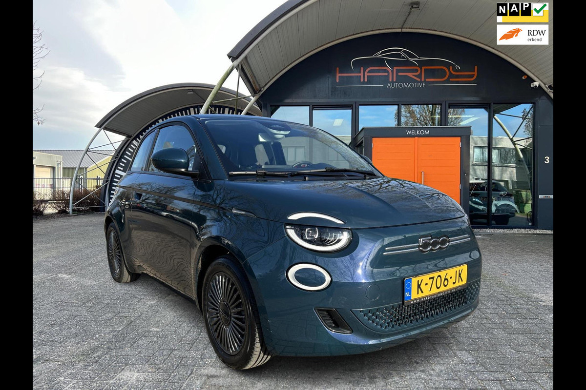 Fiat 500 Icon 42 kWh 91% SOH NL-AUTO RIJKLAARPRIJS!