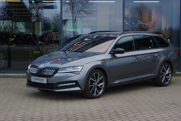 Škoda Superb Combi 1.4 TSI 218 PK iV Sportline BNS PHEV, Trekhaak, Memory, 4 x Stoelverwarming