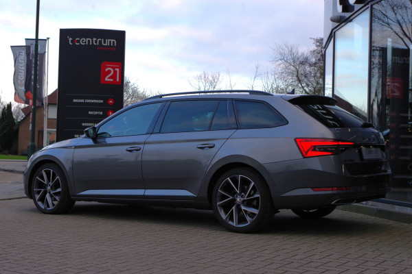 Škoda Superb Combi 1.4 TSI 218 PK iV Sportline BNS PHEV, Trekhaak, Memory, 4 x Stoelverwarming