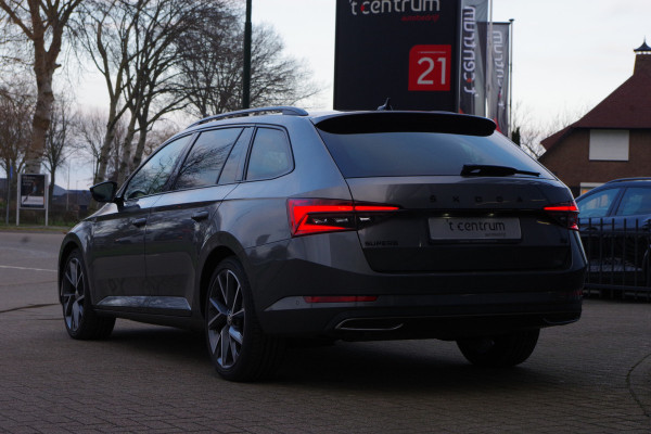 Škoda Superb Combi 1.4 TSI 218 PK iV Sportline BNS PHEV, Trekhaak, Memory, 4 x Stoelverwarming