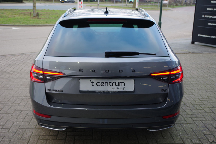 Škoda Superb Combi 1.4 TSI 218 PK iV Sportline BNS PHEV, Trekhaak, Memory, 4 x Stoelverwarming