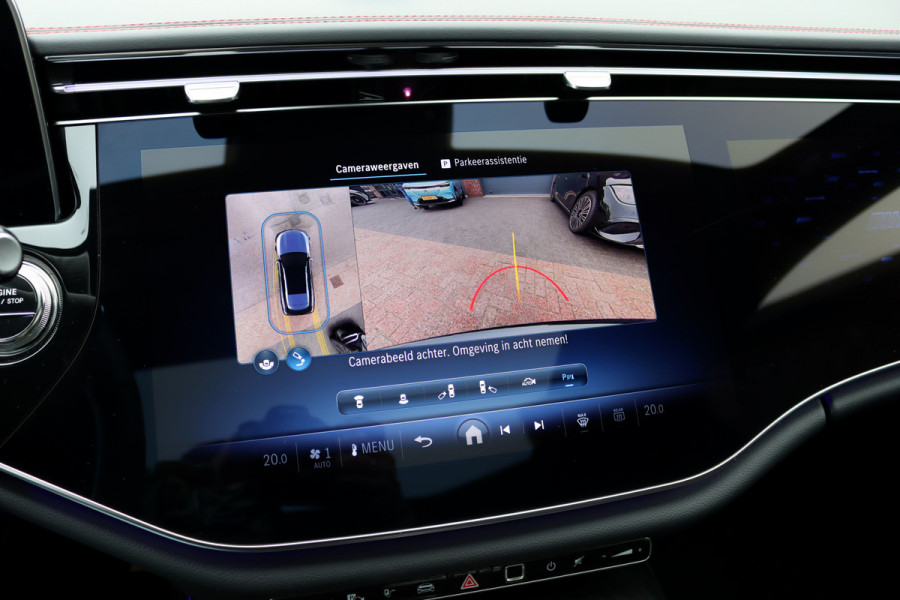 Mercedes-Benz E-Klasse Estate AMG 53 4MATIC+ | 585pk | MBUX Hyperscreen | Achterasbesturing | Distronic | Memory | Burmester | Digital Light | Trekhaak | Surround Camera | AMG-Nightpakket | Augmented Reality |