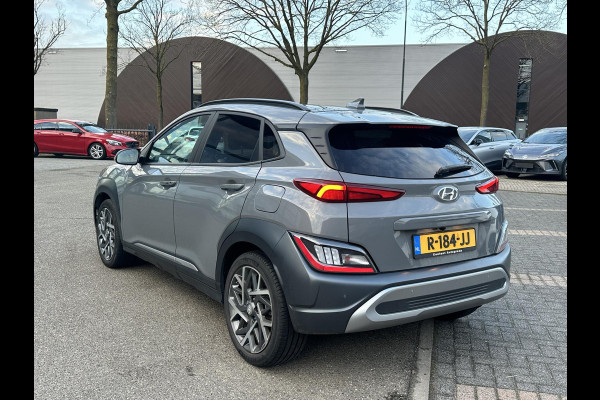 Hyundai Kona 1.6 GDI HEV Premium | DEALER ONDERHOUDEN | STOEL VERKOELING/VERWARMING | STUURWIEL VERWARMD | ACHTERBANK VERWARMD | HEAD UP | APPLECARPLAY \ AINDROID AUTO | AFNM. TREKHAAK | KRELL BOXEN |
