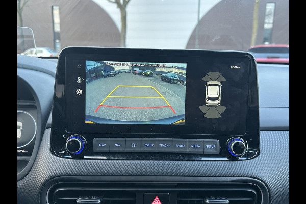 Hyundai Kona 1.6 GDI HEV Premium | DEALER ONDERHOUDEN | STOEL VERKOELING/VERWARMING | STUURWIEL VERWARMD | ACHTERBANK VERWARMD | HEAD UP | APPLECARPLAY \ AINDROID AUTO | AFNM. TREKHAAK | KRELL BOXEN |