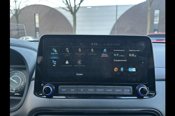 Hyundai Kona 1.6 GDI HEV Premium | DEALER ONDERHOUDEN | STOEL VERKOELING/VERWARMING | STUURWIEL VERWARMD | ACHTERBANK VERWARMD | HEAD UP | APPLECARPLAY \ AINDROID AUTO | AFNM. TREKHAAK | KRELL BOXEN |
