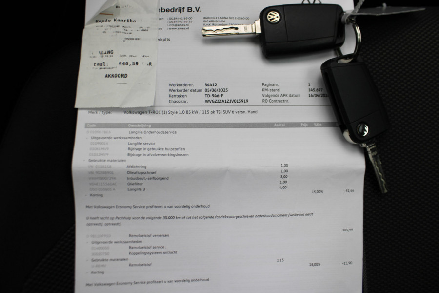 Volkswagen T-Roc 1.0 TSI Style |Pano|Navi|